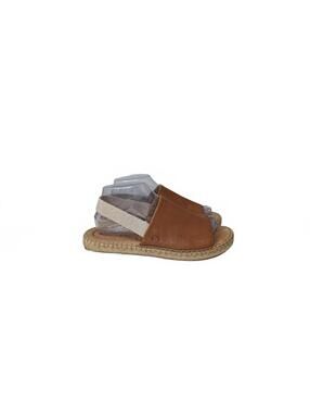 Born Brown Leather Slingback Sandals Size 9M